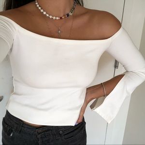 ALEXIS off the shoulder top